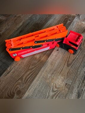 Red & Orange Kids Car Transporter Truck Toy - Durable Play Vehicle
